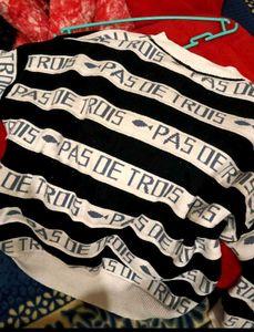 Striped 'Pas De Trois' Sweater