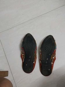 Embroidered Flats &amp; Sandals