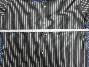BLACK AND WHITE LINING SHIRT
