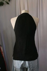 Black Halter Top