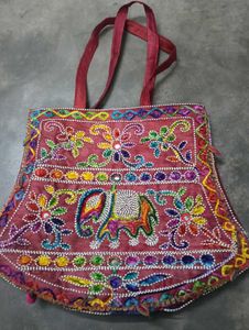 Embroidered Handbag