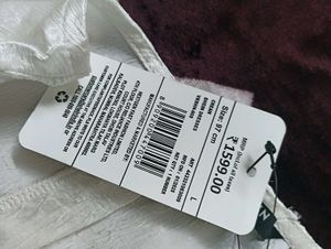 White Co-ord Set - New with Tags