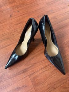 Black Patent Leather Pumps