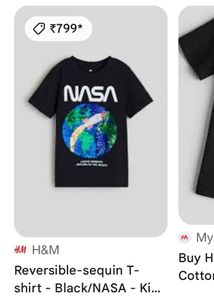 H&amp;M NASA Graphic Tee
