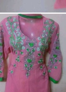 Embroidered Kurta Set