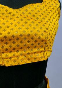 Crop Top Lehenga For Haldi