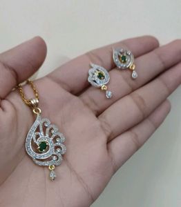 Beautiful AD Jewellery Set