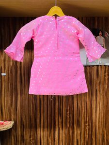 Cute Pink Girls&#39; Sharara Set