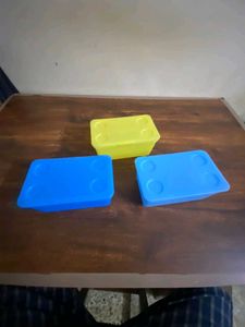 Colorful Plastic Storage Containers