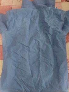 Blue Button-Down Shirt
