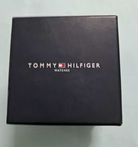 Tommy Hilfiger Black Rubber Watch