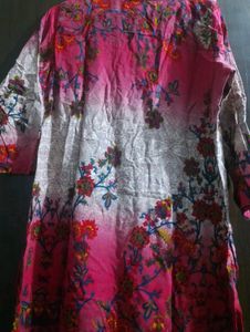 Floral Print Kurta