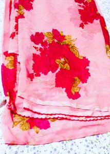 Elegant Floral Saree