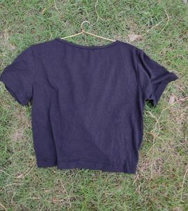 Black Crop Top