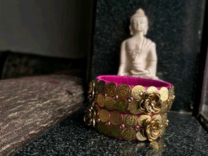 Coin Embellished Bangles