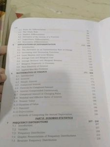 Business Mathematics And Statistics