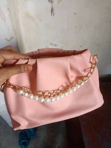 New Pink Colour Sling Beg