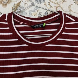 Striped T-Shirt Dress