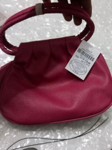 Pink Small Hand Purse ( New) With Dmart Tag
