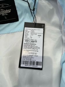 Blue Faux Fur Jacket