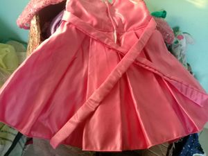 Peach Party Dress For 3-4 Year