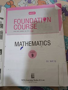 All New Math MTG Foundation Course Class 9