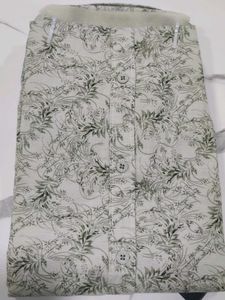 Ocean Touch mint green Print Shirt