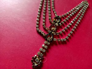 Rhinestone Headpiece/Necklace