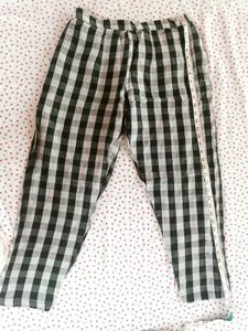Gingham Checkered Pants