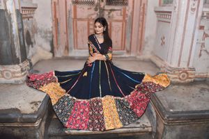 Elegant Black Lehenga Choli