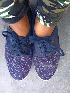 Blue Walkaro VKC pride Shoes
