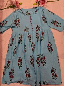 Cute Floral Print Dress