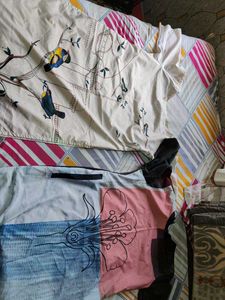 pack of 2 .. desiner printed kurti ..for women