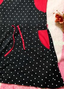 Polka Dot Jumper Dress