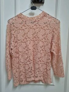 Lace Peach Top