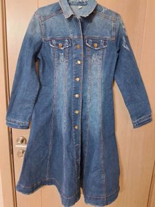 Blue Denim Dress👗