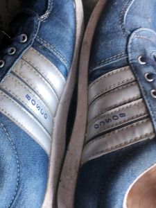 Combo Both Shoes Black And  Blue