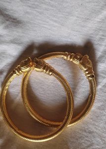 Golden Kada Bangles