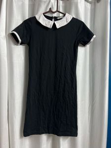 Black & White Collar Dress