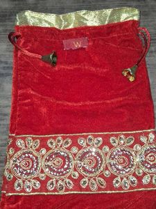 Red Velvet Pouch