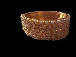 Pearl Bangle Set (  Size 2×8 )