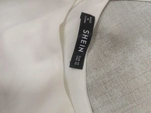 SHEIN Strap White Top