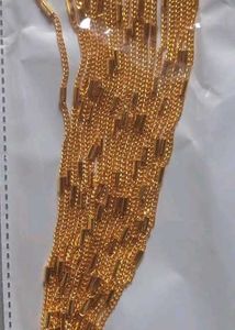 10 Pcs Hanuman Ji Locket Golden Chain