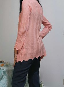 Allen Solly Peach Shrug