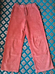 Peach Corduroy Pants
