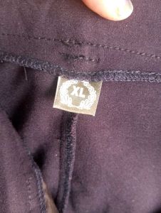 Navy Blue Slim Fit Pants