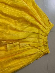 Yellow Ethnic Skirt with top