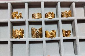Anti Tarnish Adjustable  Rings