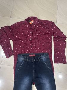 shirt and jeans combo