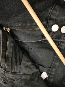Black High Waist Denim For Women Size 26